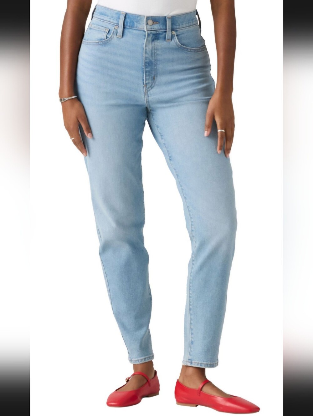 NEW! Levi's Women's High Waisted Mom Jeans Size 8